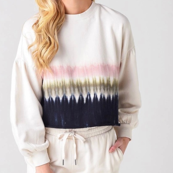 Evereve Z Supply Tempest Tie Die Sweatshirt - Picture 3 of 11